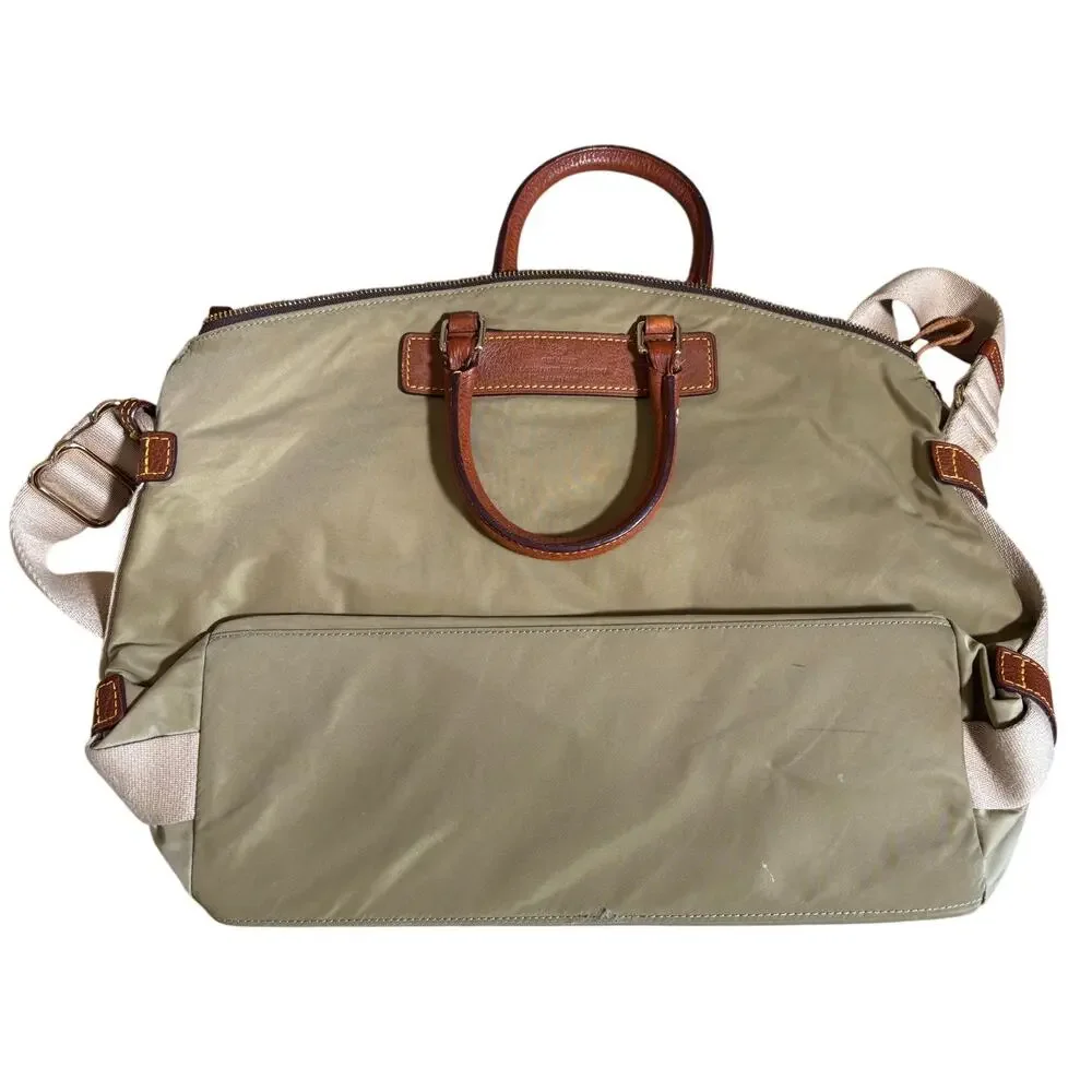 Large Dooney and Bourke Nylon Juliette Satchel - Picture 3 of 11